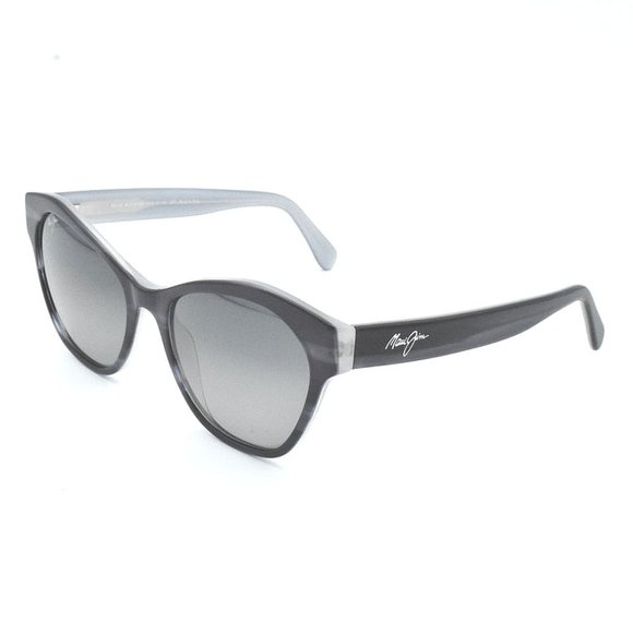 Maui Jim KILA MJ 819-02A Black with Pearl interior / Neutral Grey POLARI… main image 4